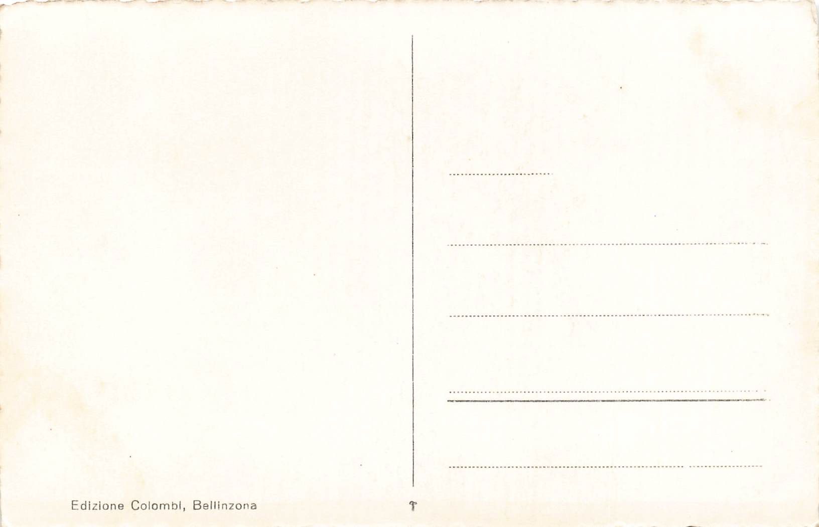 Cartoline postali: Bellinzona castello Schloss svitto – Usato da Biasca venduto da Blenio71 1