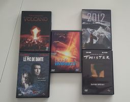 Lot de 5 DVDs catastrophes - Emotions fortes !