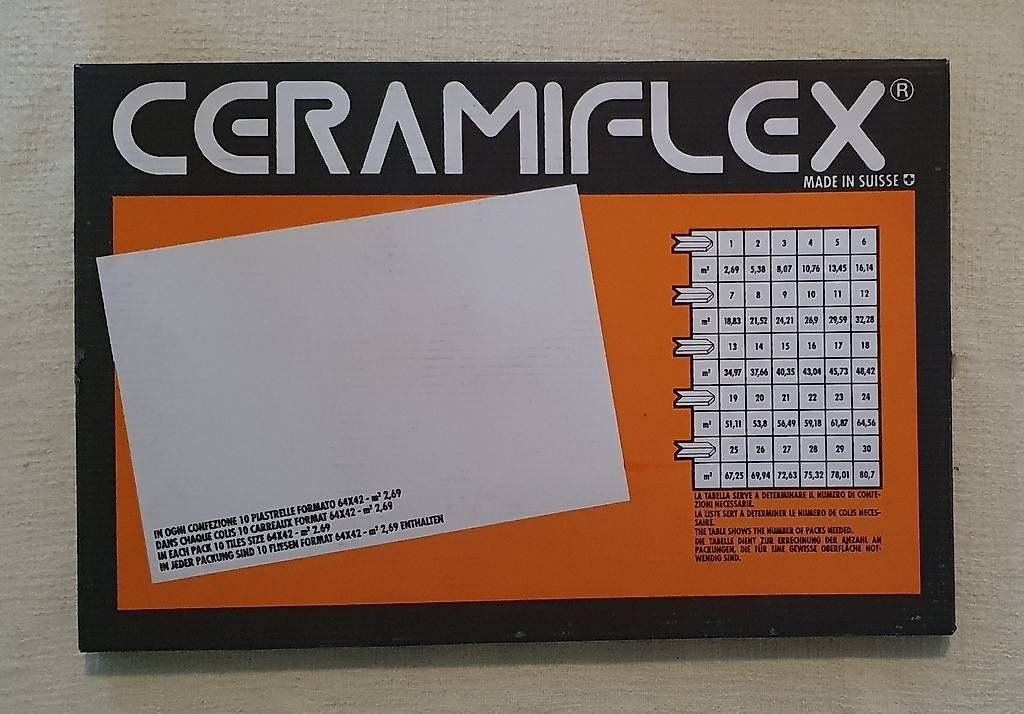 Rivestimenti per pavimenti: Piastrelle in PVC Ceramiflex – Nuovo e nell'imballaggio originale da Rodi-Fiesso venduto da Max_888