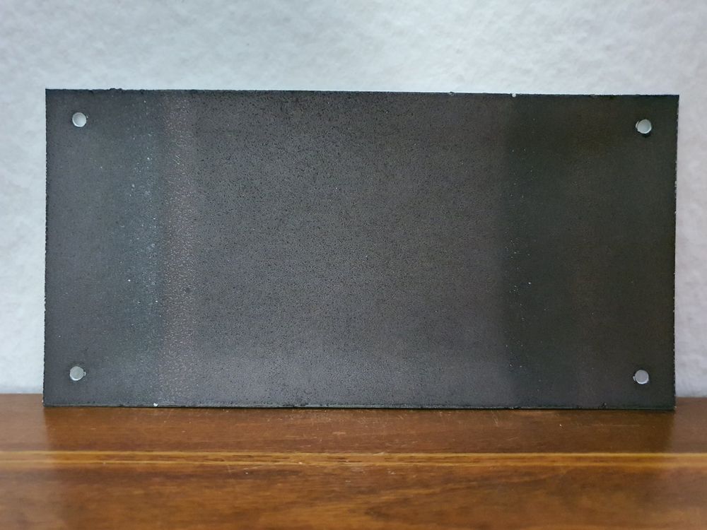 Metallschild „Betteln Und Hausieren Verboten“ – 20x30 Cm, Gewölbt, Mit 4 Befestigungslöchern, Made In Germany