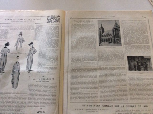 Revues & Magazines: Journal sur la Mode 1915 – D'occasion à Genève par edelweiss1900 5