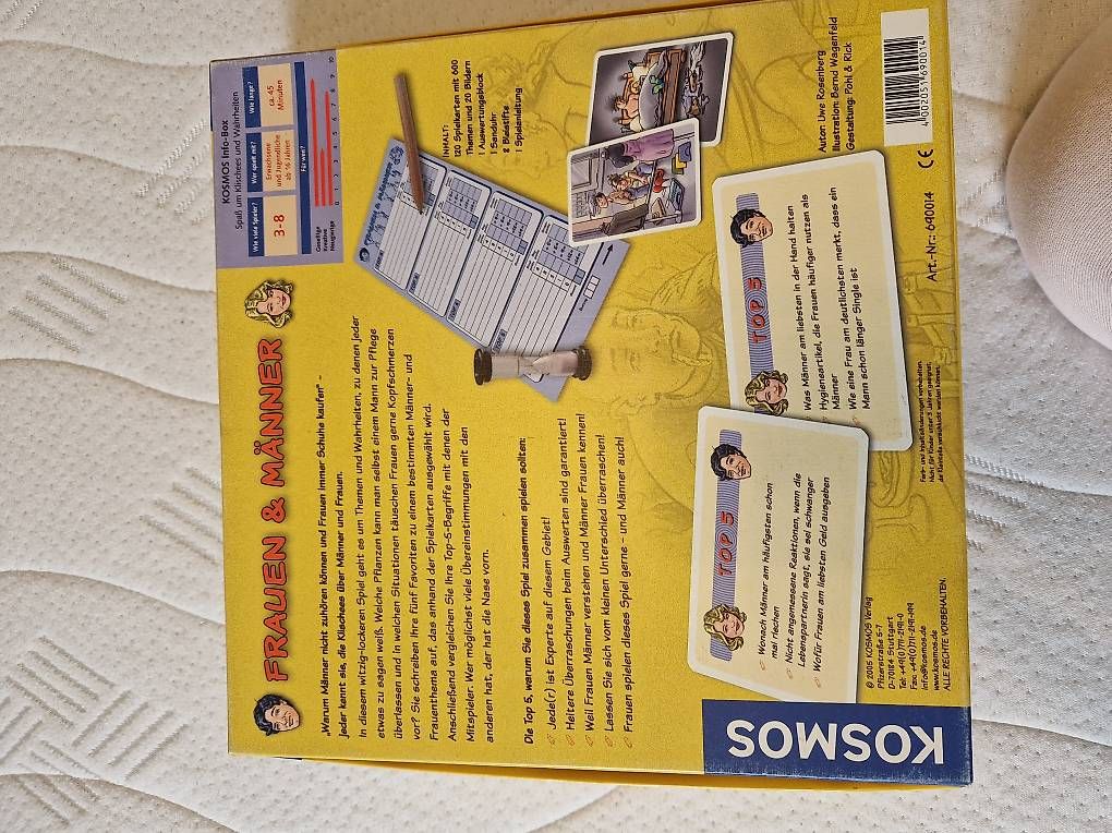 Spiele: Brettspiel Frauen & Männer – Gebraucht aus Winterthur von aal_s5hf 1