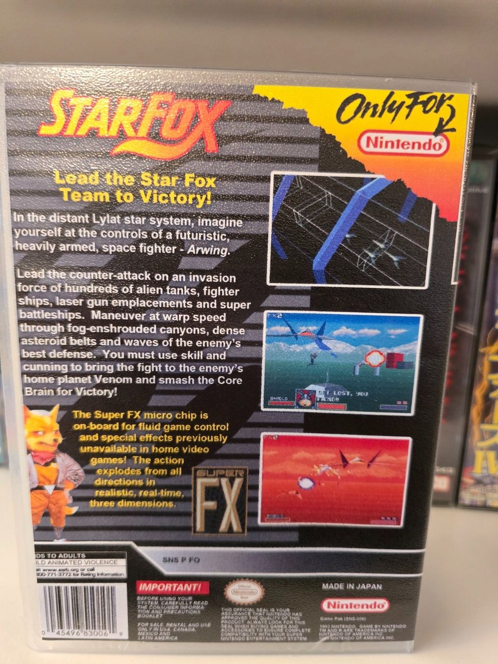 Giochi: StarFox - Super Nintendo - USA – Usato da Thonex venduto da mdriussi 4