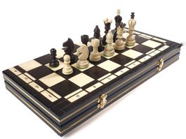 Schachbrett aus Holz Neu Chess