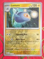 Lanturn - Pokemon Reverse Holo Paldean Fates