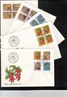 1976 PJ -1 FDC + 4 FDC 4er