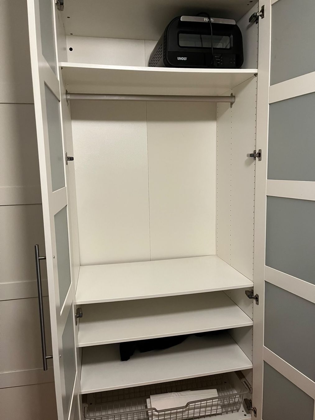 # IKEA PAX Kleiderschrank – 200 × 236 cm – Weiß/Milchglas (D'occasion ...
