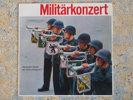 Schallplatte: Militärkonzert