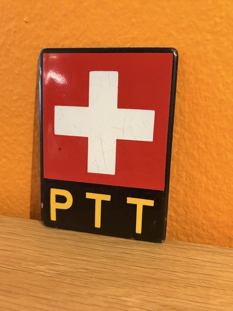 Insegne: PTT Signet Emaille – Usato da Luzern venduto da sonvico 2