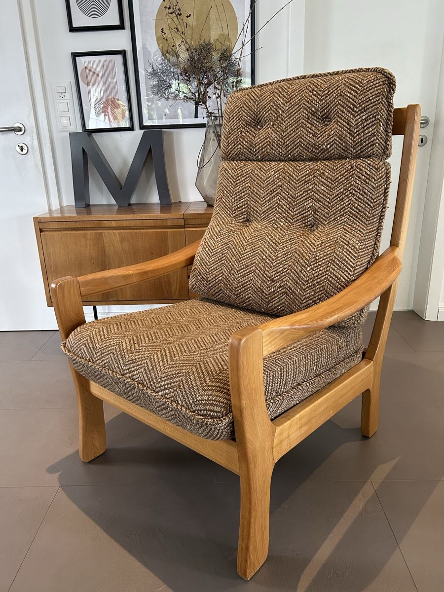 Poltrone: Mid-Century High Back Lounge Chair Sessel – Usato da Uetendorf venduto da REhome 6