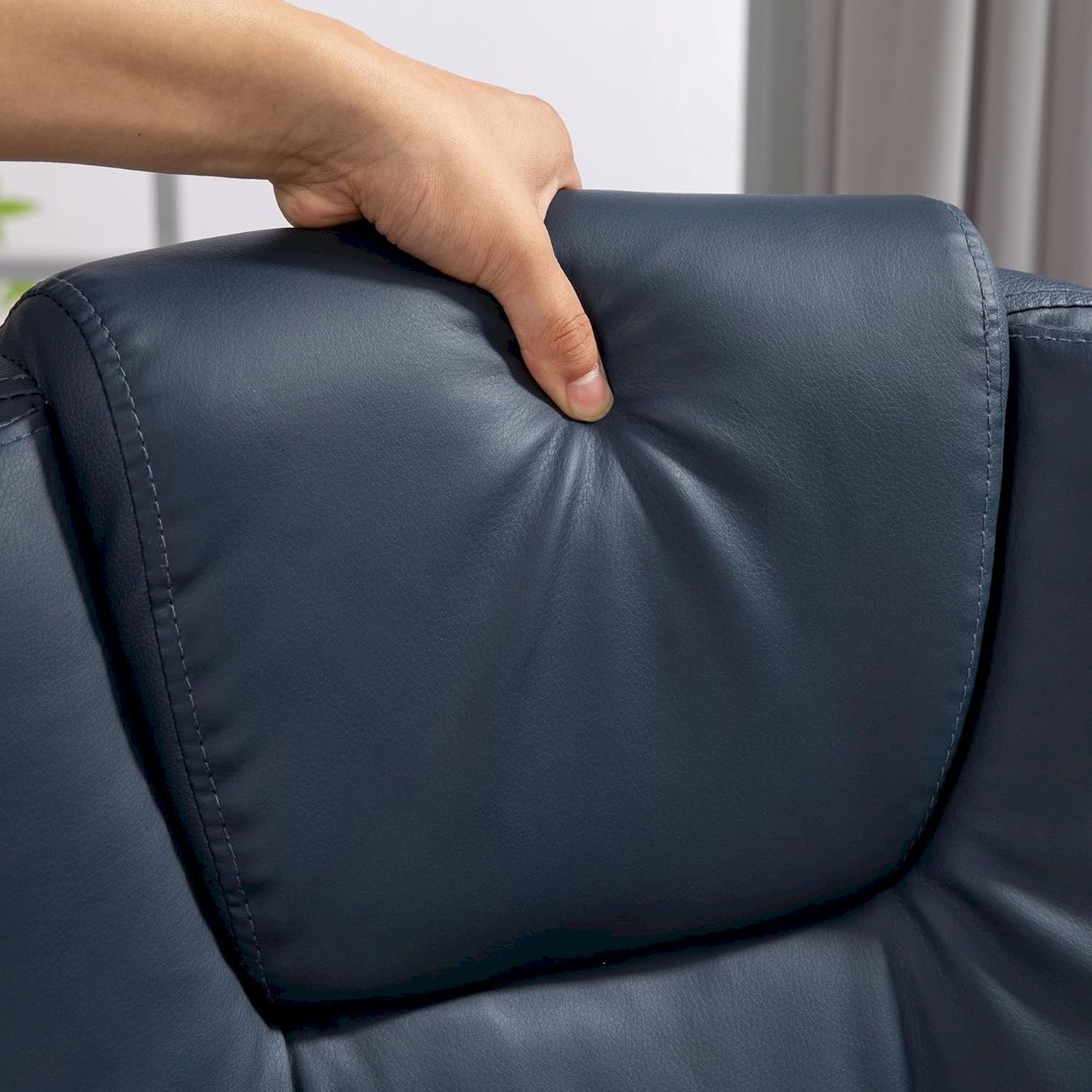 Bürostühle: Bürostuhl mit 7 Punkt Massage Blau – Neu und originalverpackt aus Bottighofen von zaap 8
