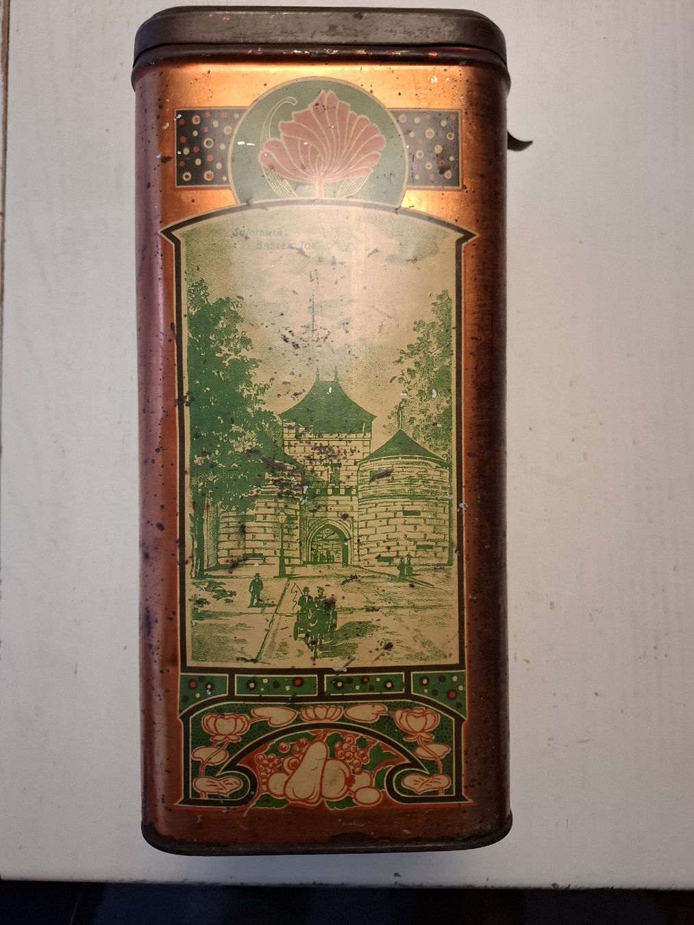 Behälter & Ähnliches: Wertvolle Blechdose Confiserie Ackerschott Solothurn um 1900 – Gebraucht aus Zürich von Rousseau11 4
