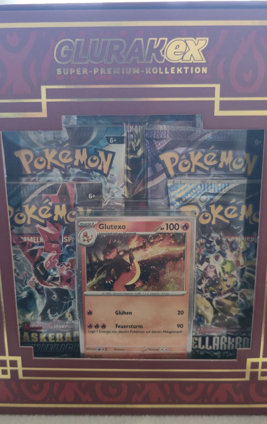 Pokémon Carte collezionabili: Glurak Ex Premium-Kollektion DE – Nuovo e nell'imballaggio originale da Zürich venduto da Enver90 3