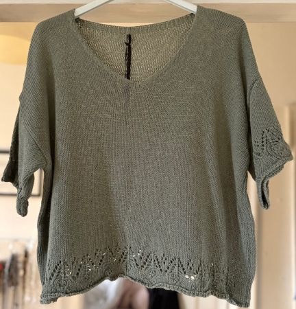 PULLOVER MIXT COTON! M
