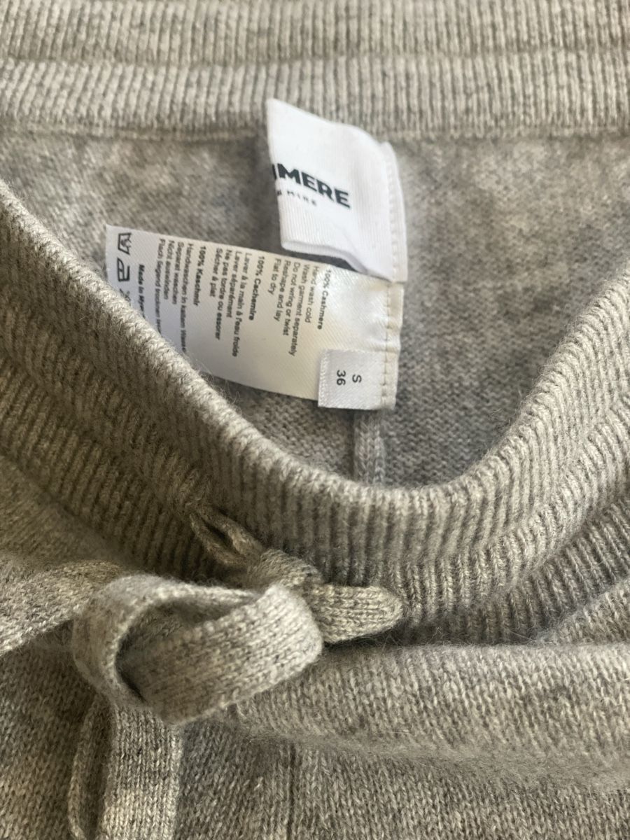 Pantaloni: Just Cashmere 100% Kaschmir Jogging Freizeit Hose 36 – Usato da Dittingen venduto da ert_nyv5 3
