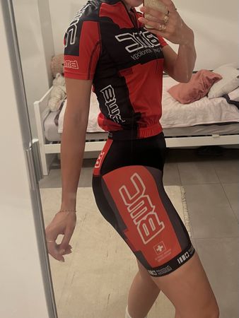 maillot vélo - Ensemble cycliste BMC femme, Taille XS