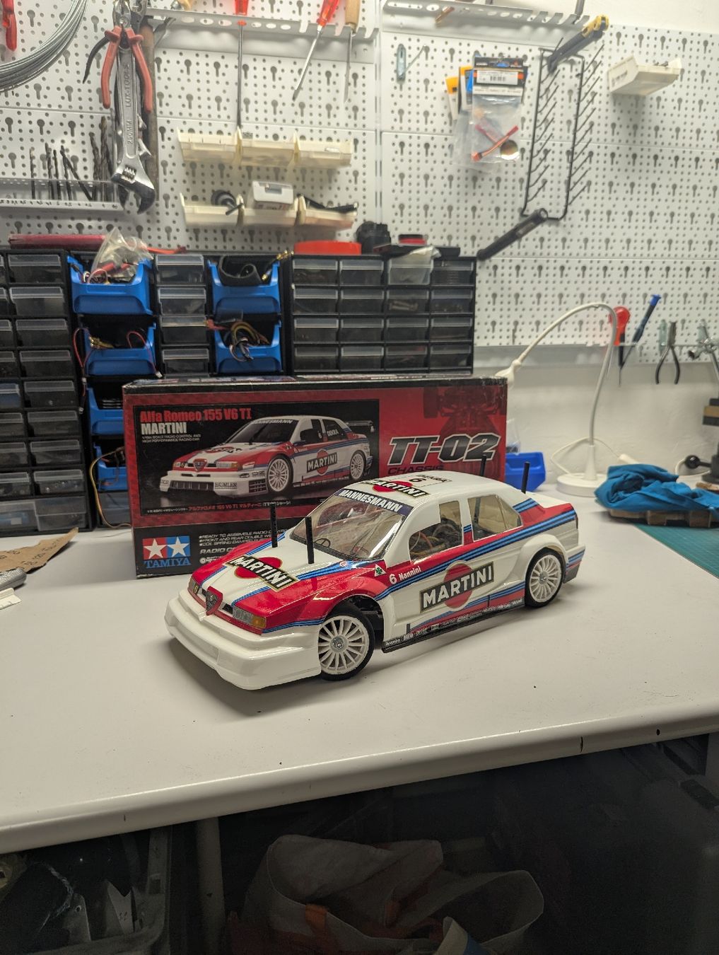 Tamiya RC Modellbau: Tamiya TT-02 Alfa Romeo Rc Auto – Gebraucht aus Altdorf UR von fin_7ftt 1