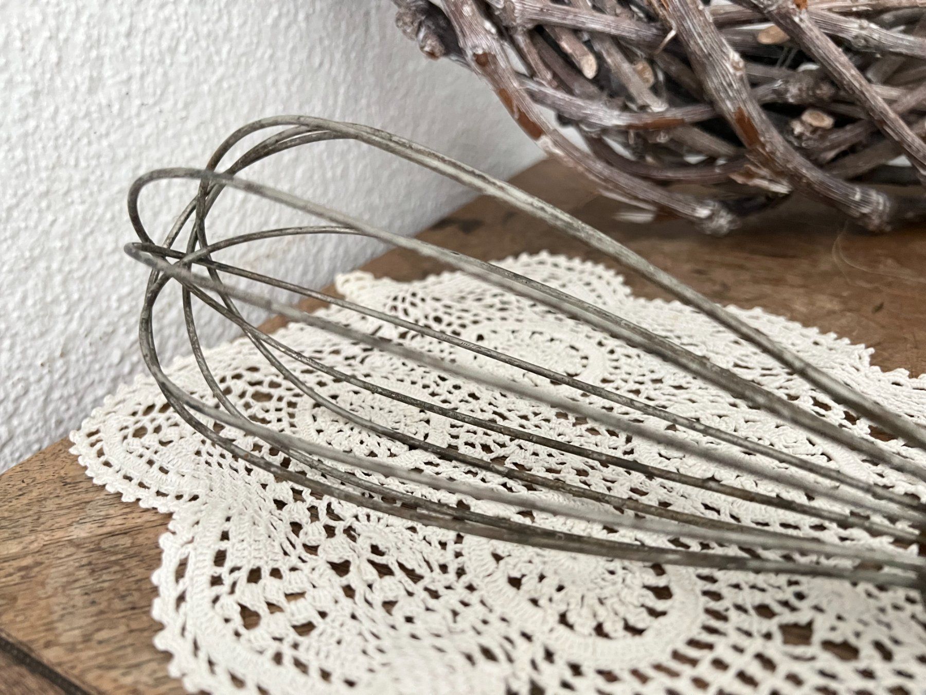 Elettrodomestici da cucina: Vintage Schneebesen -  Shabby – Usato da Walzenhausen venduto da Cerna007 6