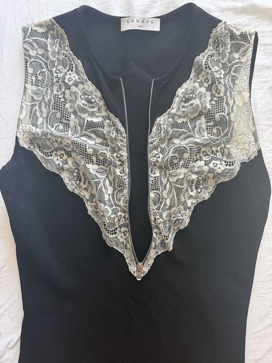 Sandro Vestiti: Sandro Kleid mit Spitze – Usato da Bern venduto da sey_h766 5