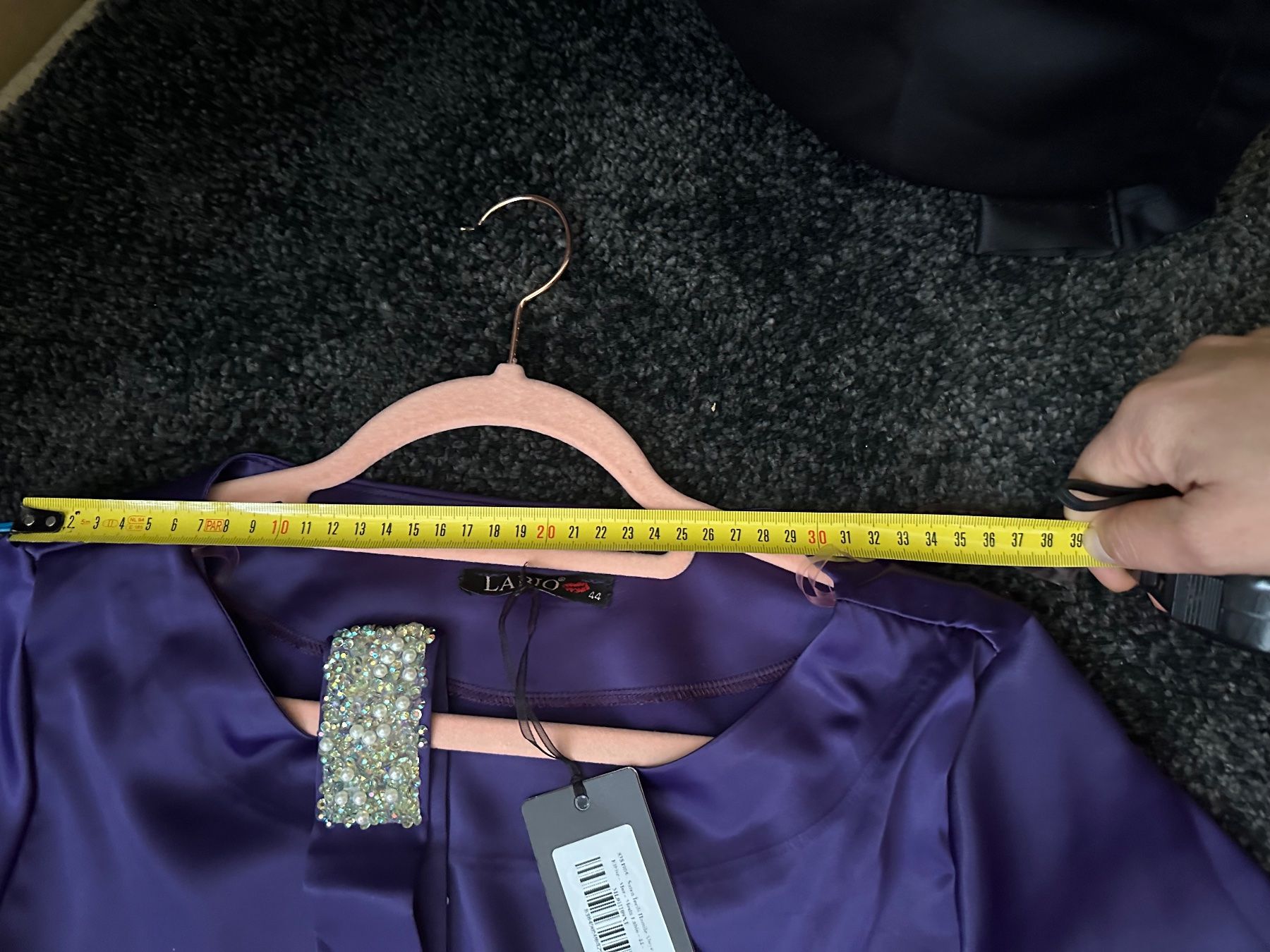 Kleider: Abendkleid Lilla Satin Neu – Neu und originalverpackt aus Zürich von Drago670 2