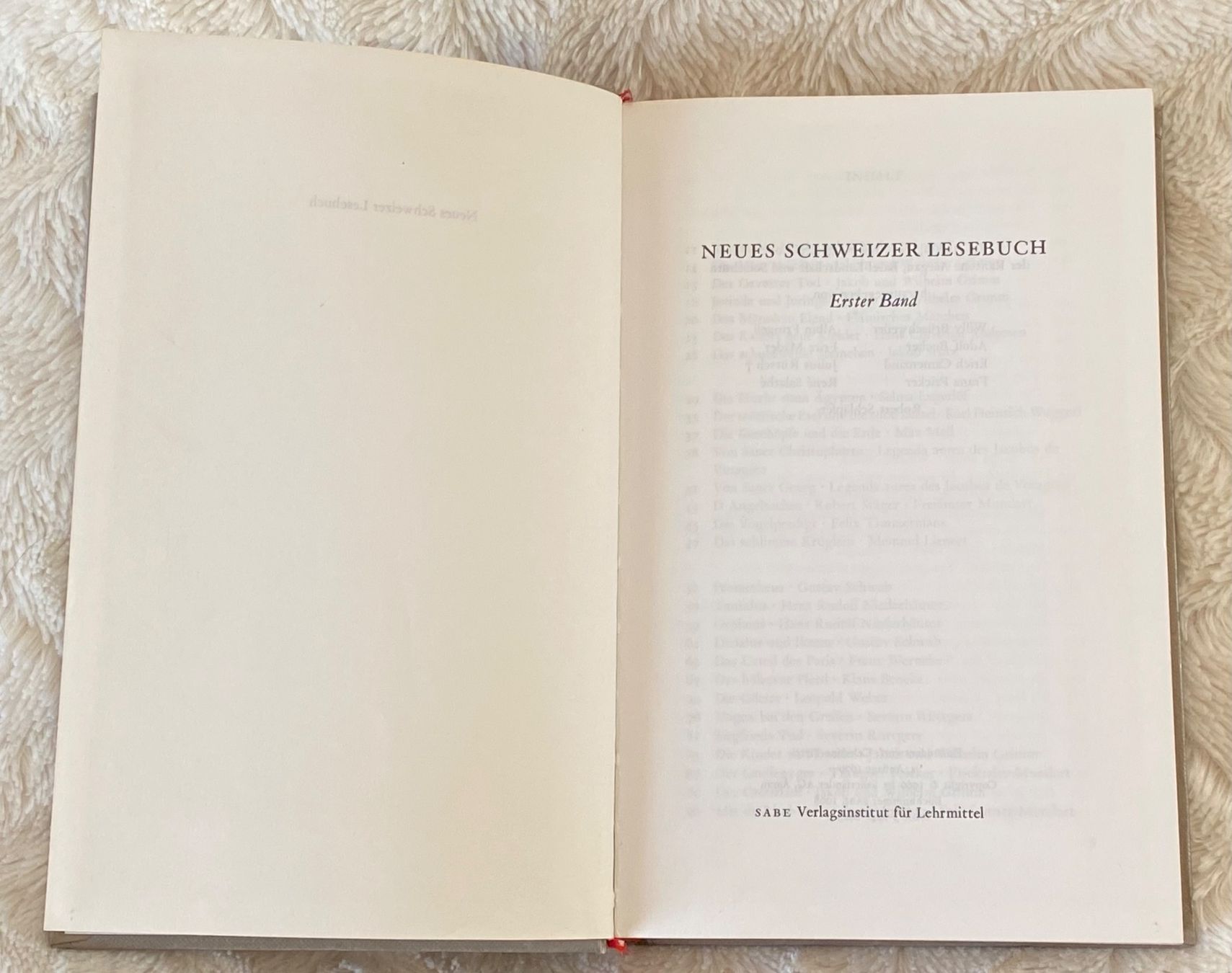 Libri: NEUES SCHWEIZER LESEBUCH / 4 Auflage 1979 – Usato da Nussbaumen AG venduto da schuba2000 3