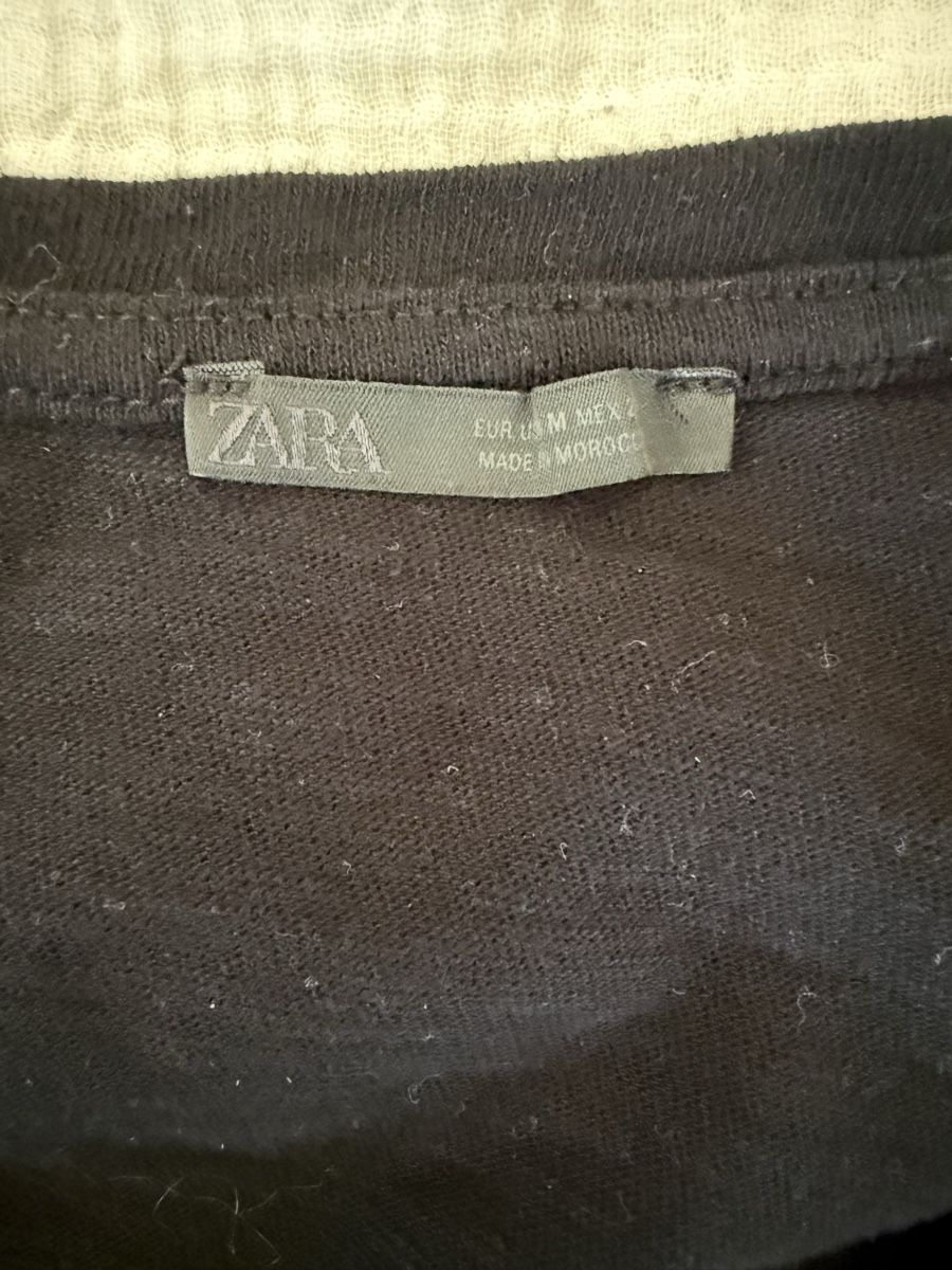 Zara T-shirt: ZARA Damen Oberteil Schwarz Grösse M – Nuovo (secondo la descrizione) da Uster venduto da CharlotteVN 3