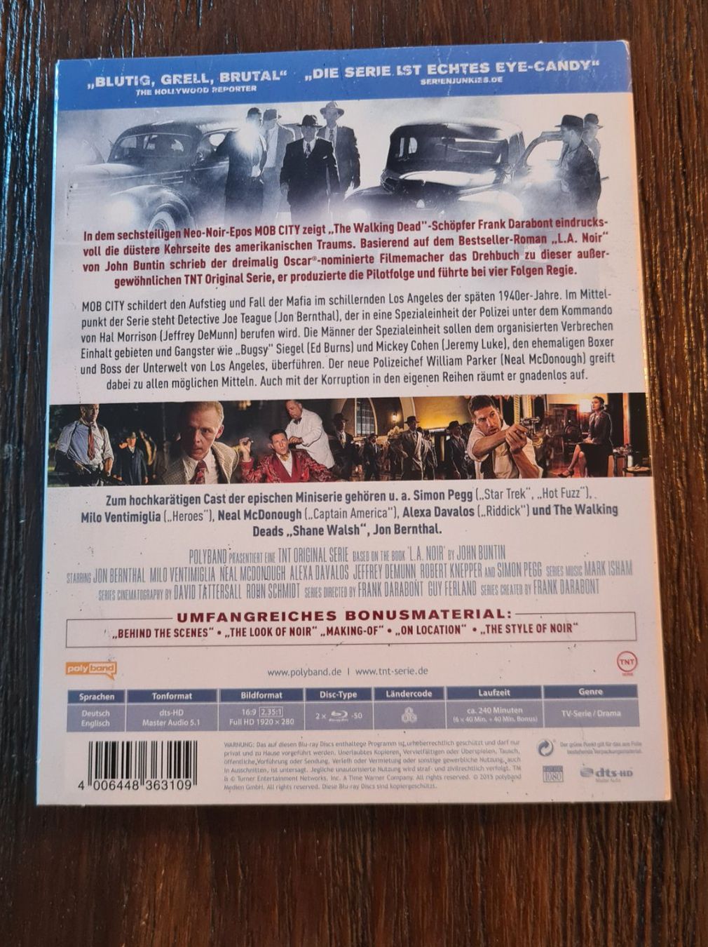 Tutti i DVDs: Mob City (H) – Nuovo (secondo la descrizione) da Oberkirch LU venduto da ThE_CoLLecTor666 1