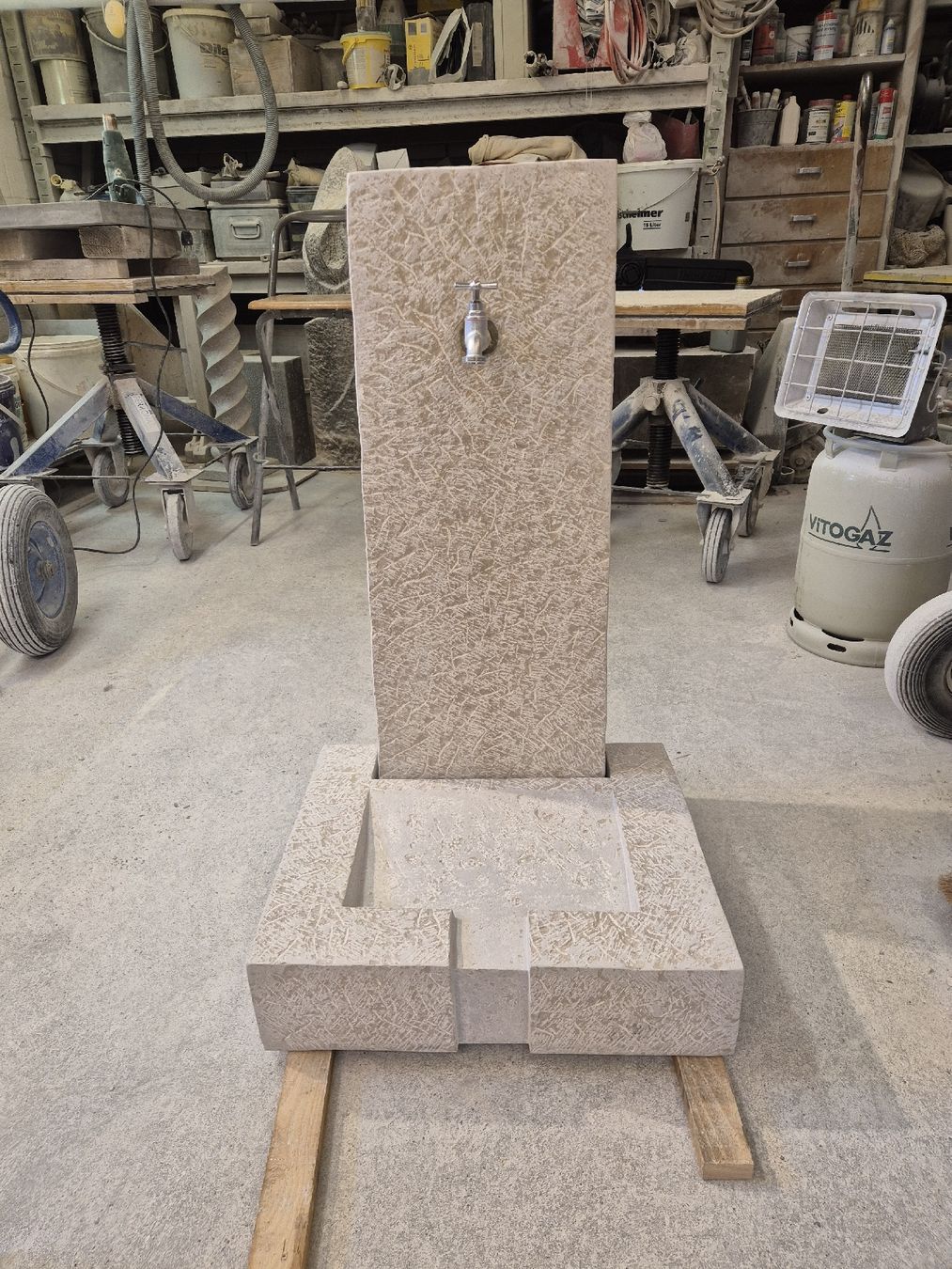 Stagni & Fontane ornamentali: Wasserzapfsäule für Garten – Nuovo (secondo la descrizione) da Ehrendingen venduto da Amigo5