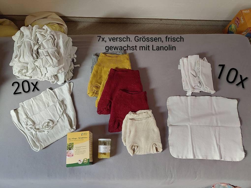 Bacs à couches & couches: Stoffwindelset, 100 Teile – D'occasion à Dänikon ZH par Franzi.K 2