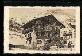 Celerina, Pension Chalet Albris im Winte