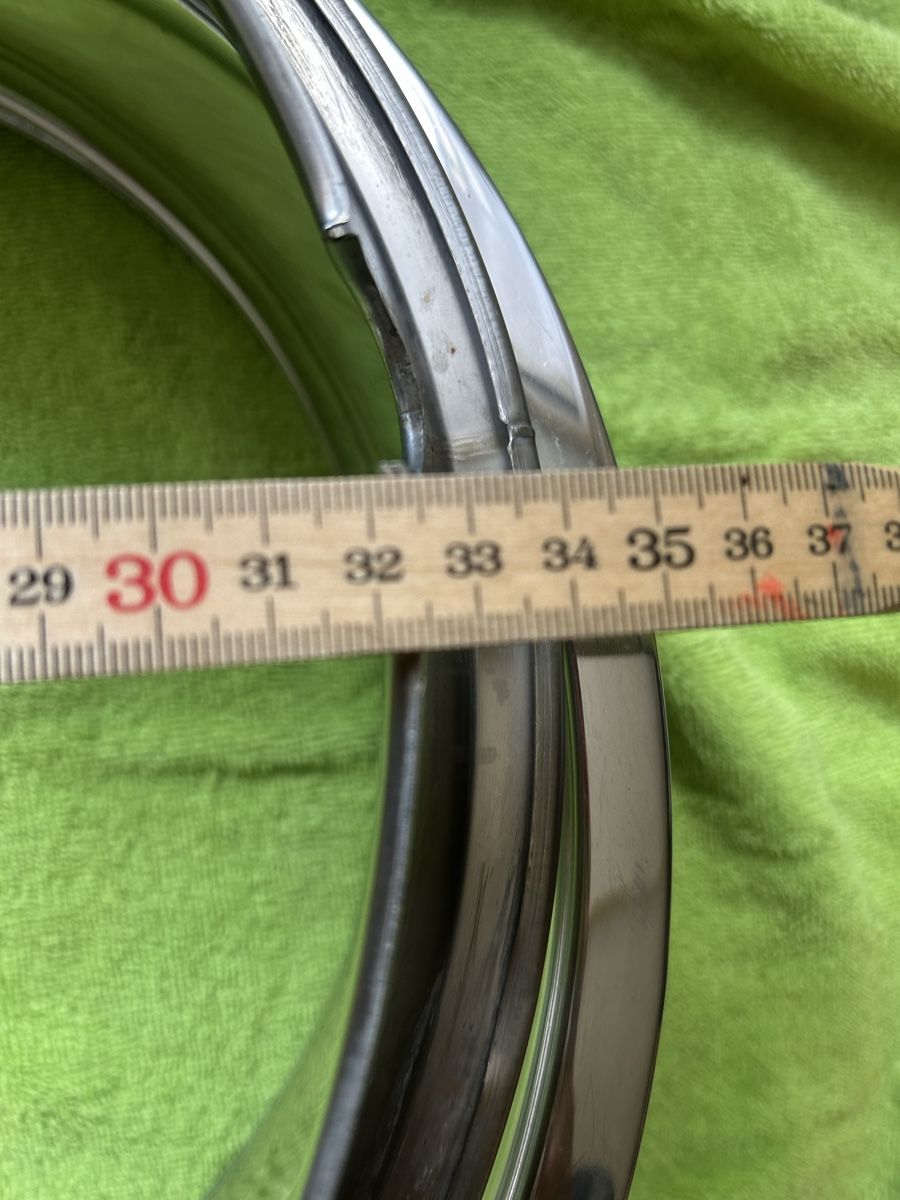 Jantes: Radringe Felgenchromringe 14" Oldtimer – D'occasion à Trimbach par Taunusteile 7
