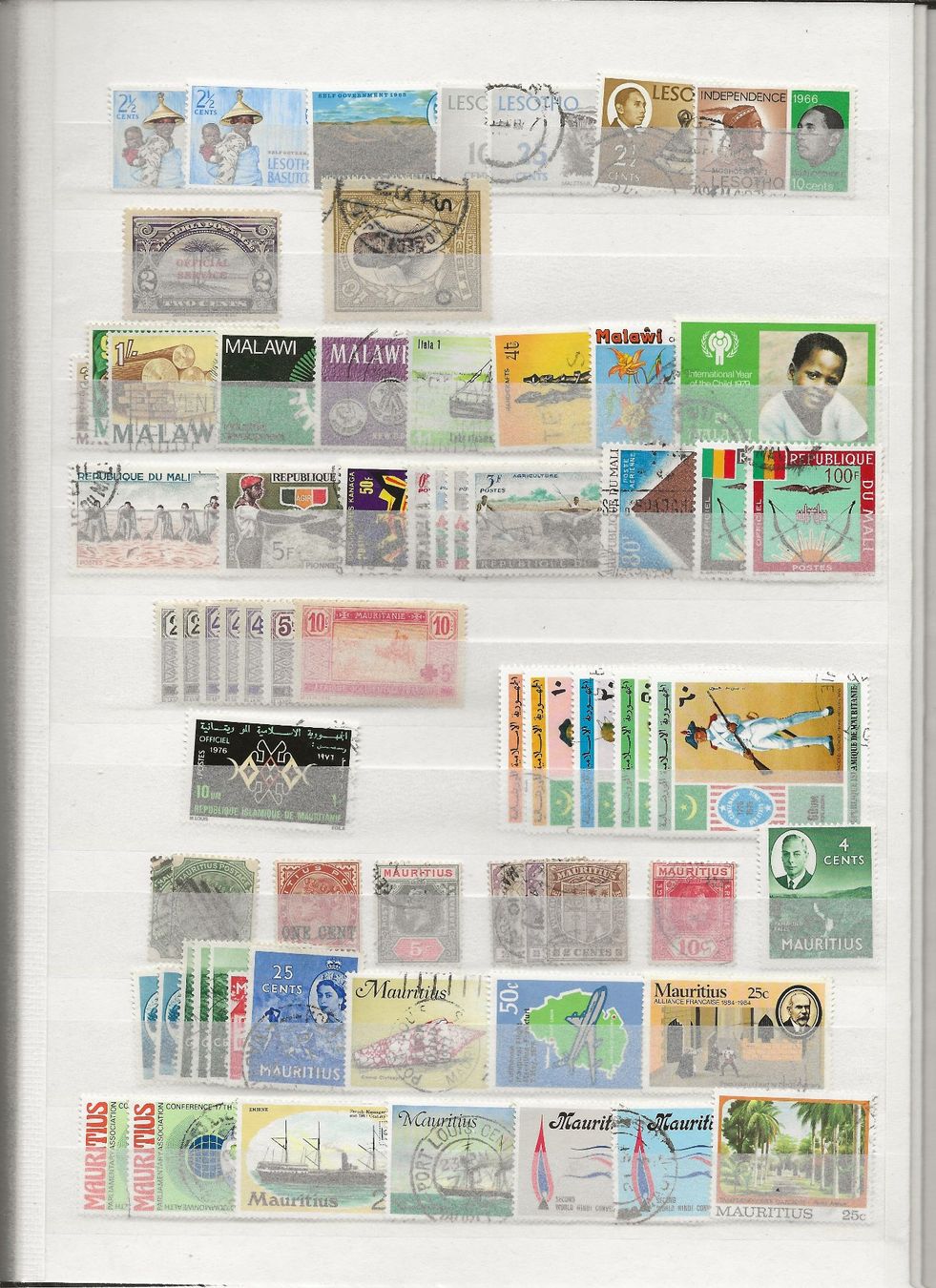 Alle Briefmarken: Marken Afrika Libyen bis Moçambique – Gebraucht aus Au ZH von xelagreb01 3