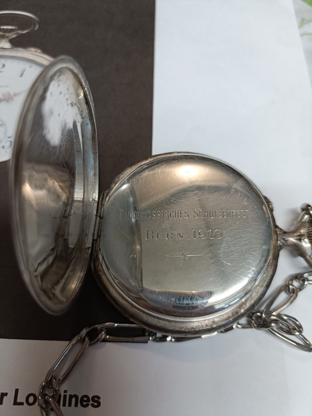 Longines Orologi: Schützenuhr Bern 1910 900er Silber – Usato da Ennetmoos venduto da brunhildenb 2