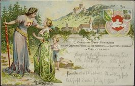 LITHO Weinfelden 100 Jahr Fest-Postkarte