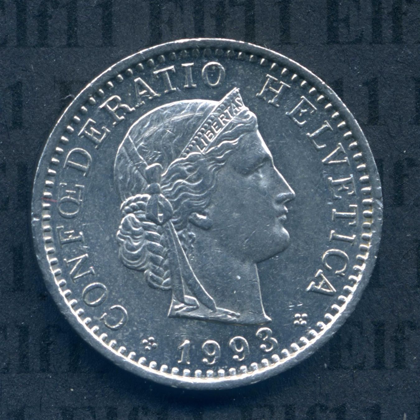 Tutti le monete: CHF___0.20 1993 vz+ 20 Rappen – Usato da Widnau venduto da Elf11