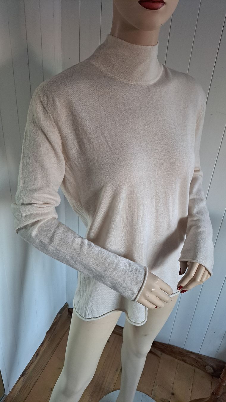 Maglioni & Felpe: LAURÈL y2k Vtg Wollpullover Pullover Wolle 44 L Seide Kashmi – Usato da Mollis venduto da Fauchi99 5