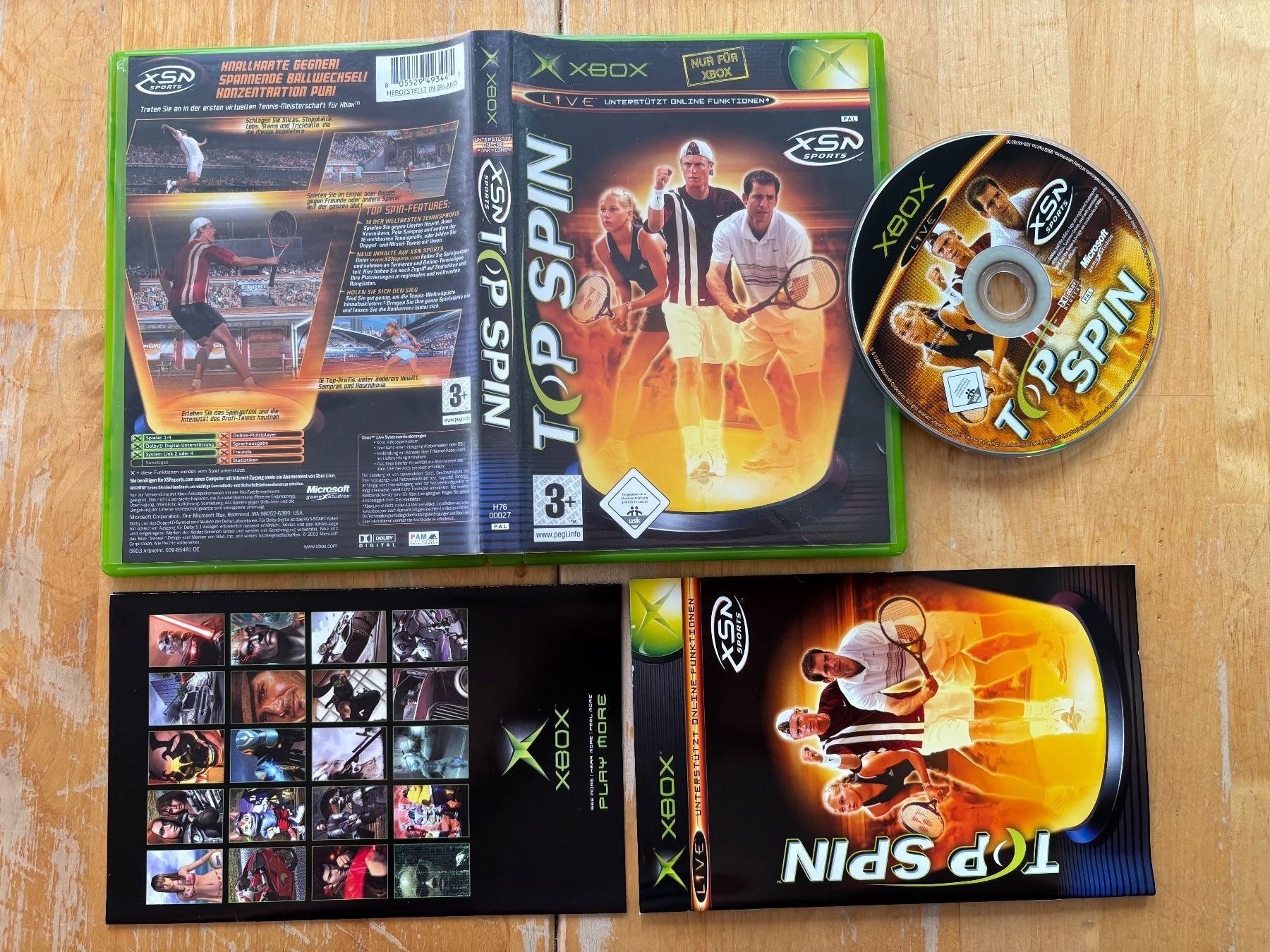 Spiele: Top Spin (CIB) – Gebraucht aus Frenkendorf von Fionchen