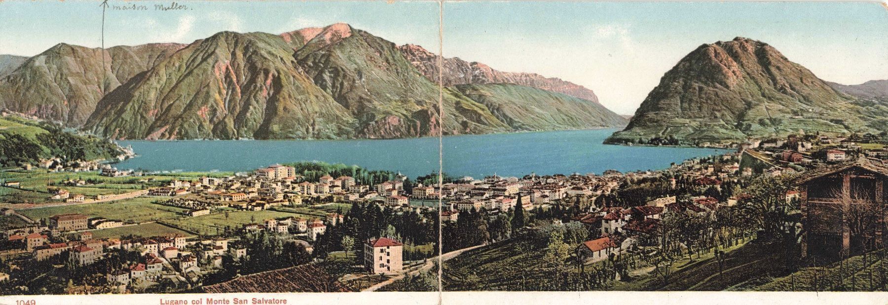 Cartoline postali: Lugano – Usato da Biasca venduto da Blenio71