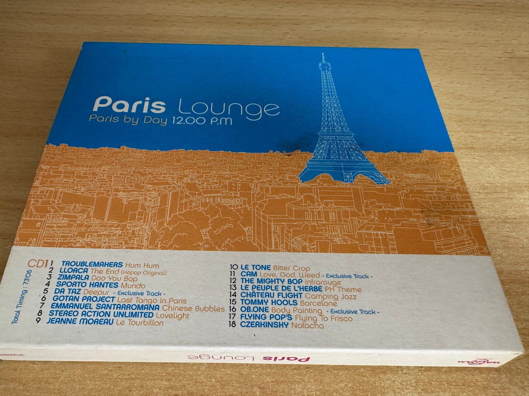 CD: Various – Paris Lounge - 2 CD – Usato da Rikon im Tösstal venduto da Alpenmutz