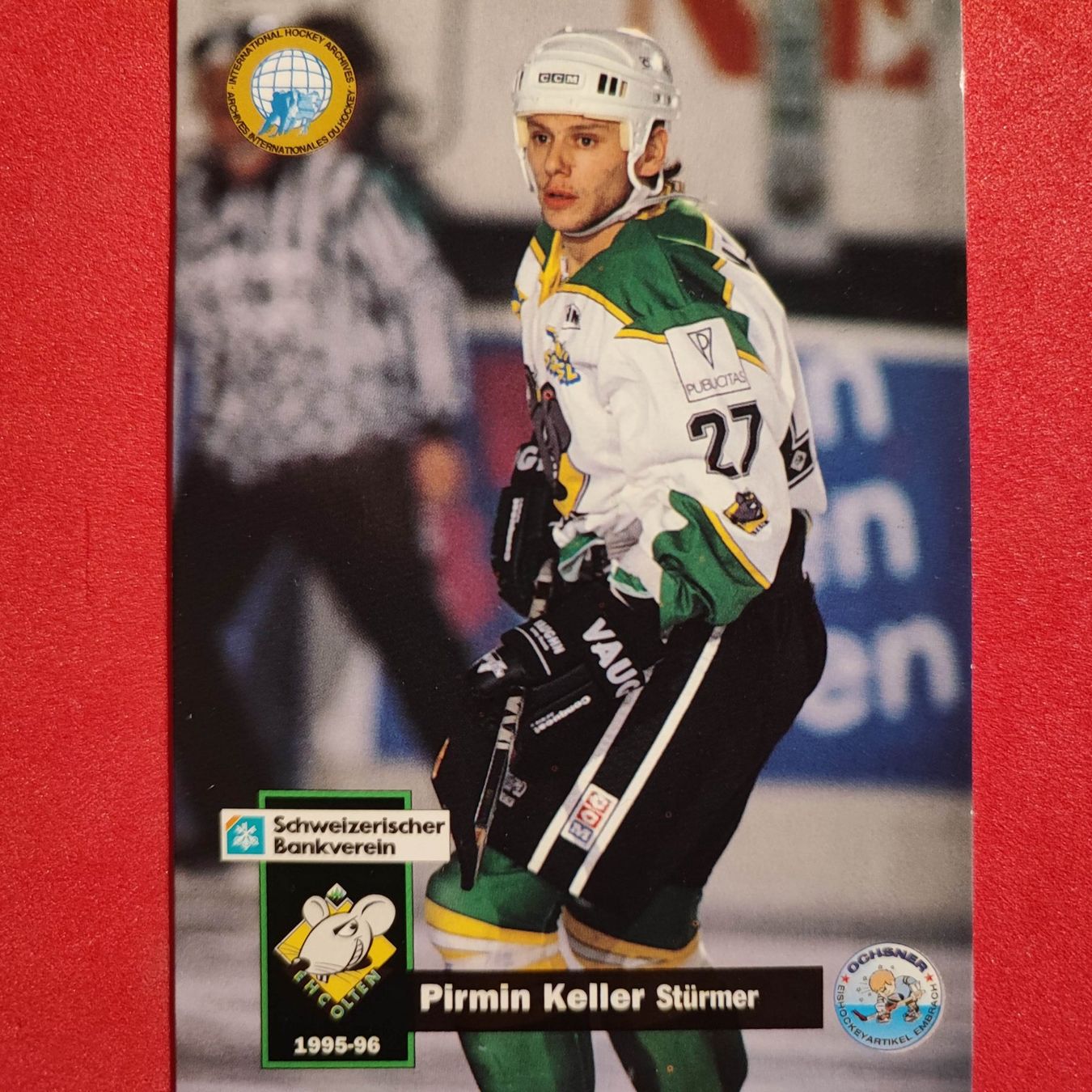 Sammelbilder & Trading cards: Pirmin Keller - EHC OLTEN - 1995/96 – Gebraucht aus Dübendorf von kb86_MOVIE