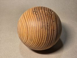 Holzkugel, Altholz , Durchmesser 10,5 cm