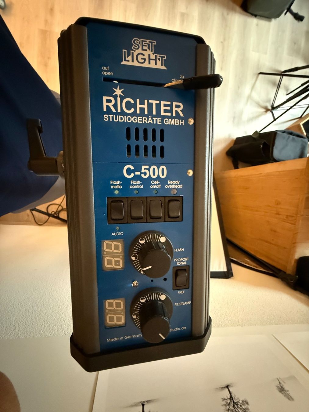 Labor & Dunkelkammer: Richter Photo Studio Set, 2 full lamps. – Gebraucht aus Domdidier von fdecourt 6