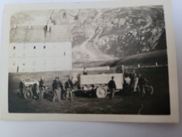 Alte Foto Militär TransportwagenFahrzeug 1920er R35