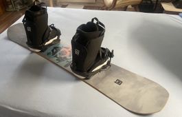 Nitro Snowboard  nur 1 Winter geb. SCHUHE sind nicht dabei.