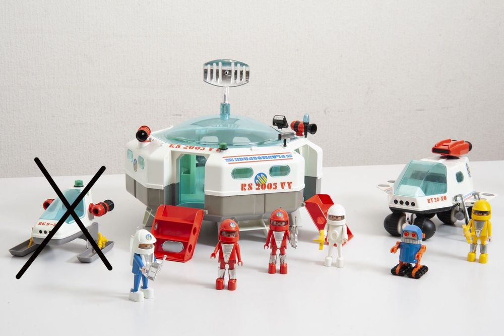 Rare lot de playmobil space / années 80 / vintage - Jeux & Jouets