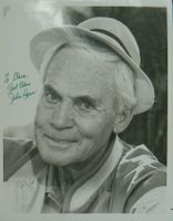 John Agar (1921-2002) Schauspieler - Autogramm  TARANTULA