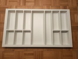 Besteckeinsatz Neu in Weiss für 900mm Besteckschublade.