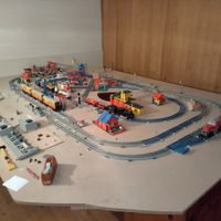 Lego Eisenbahnanlage 12V, Zug, Kindereisenbahn