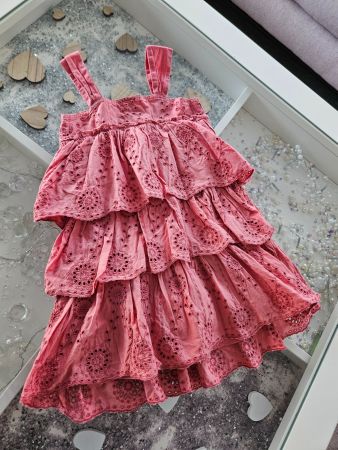 Süsses Sommerkleid Next Grösse 92 /98 mit spitzenmuster