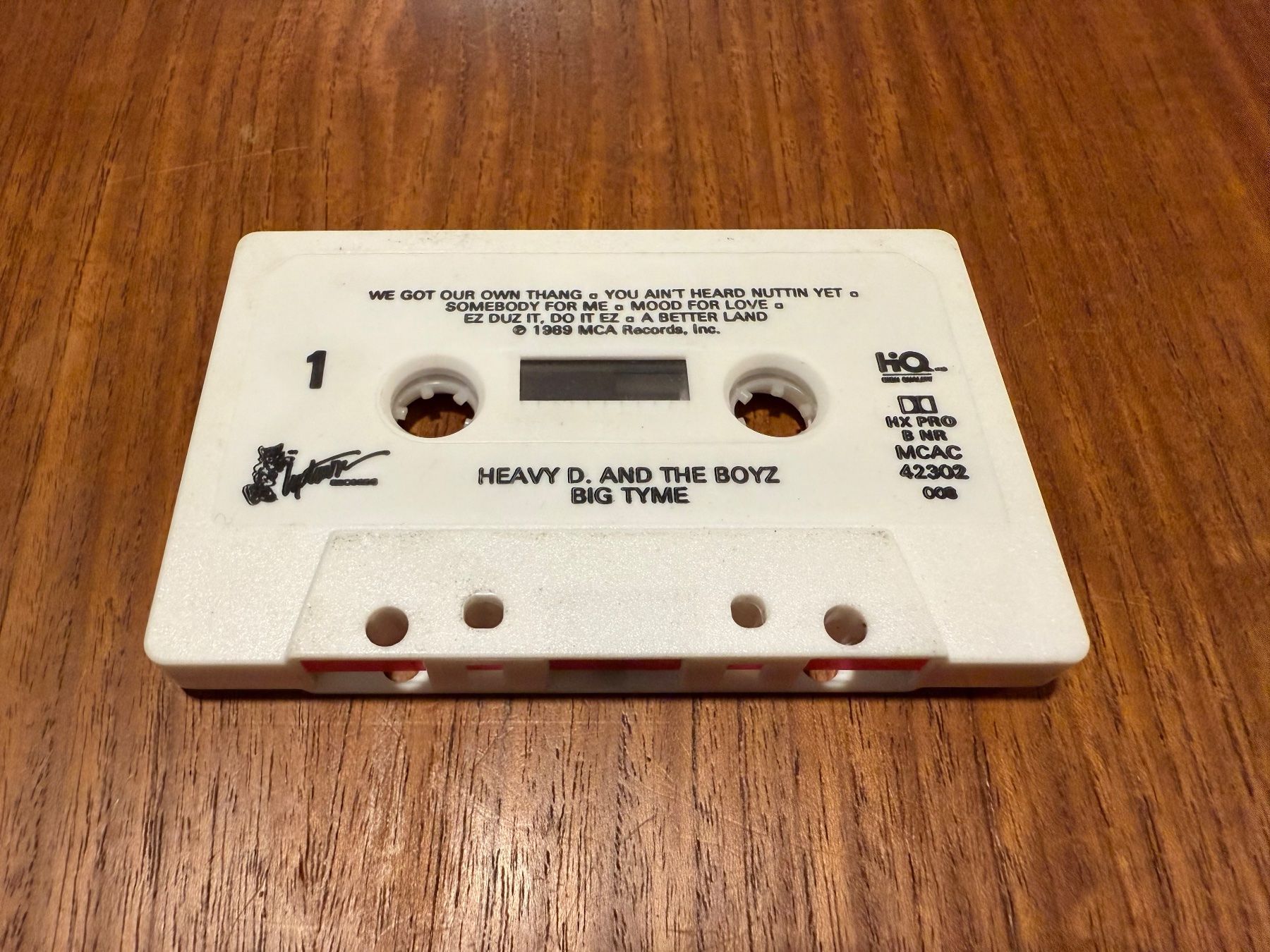 Musicassette: Heavy D & The Boyz - Big Tyme – Usato da Delémont venduto da cpop 1
